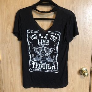 You are the Lime to my Tequila women’s choker top